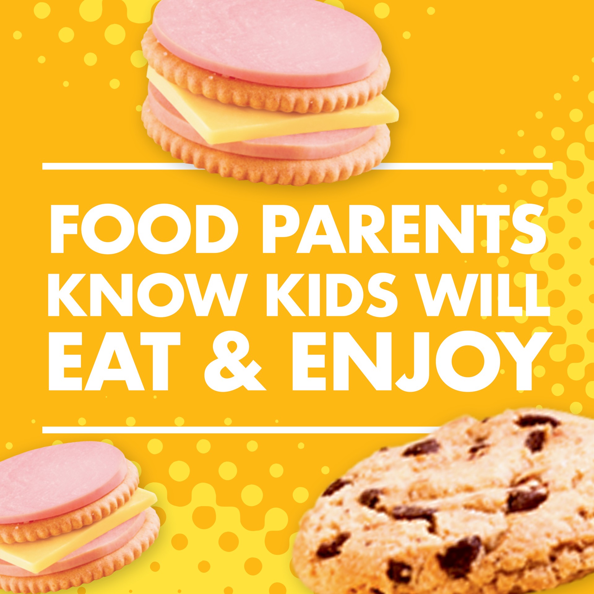 slide 3 of 13, Lunchables Light Bologna & American Cracker Stackers with Chocolate Chip Cookies Tray, 3.1 oz