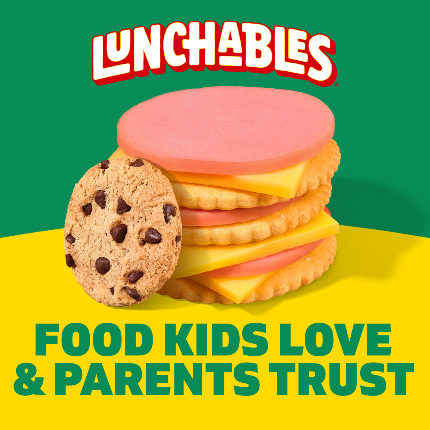 slide 2 of 8, Lunchables Light Bologna & American with Chocolate Chip Cookies, 3.1 oz Pack, 3.1 oz