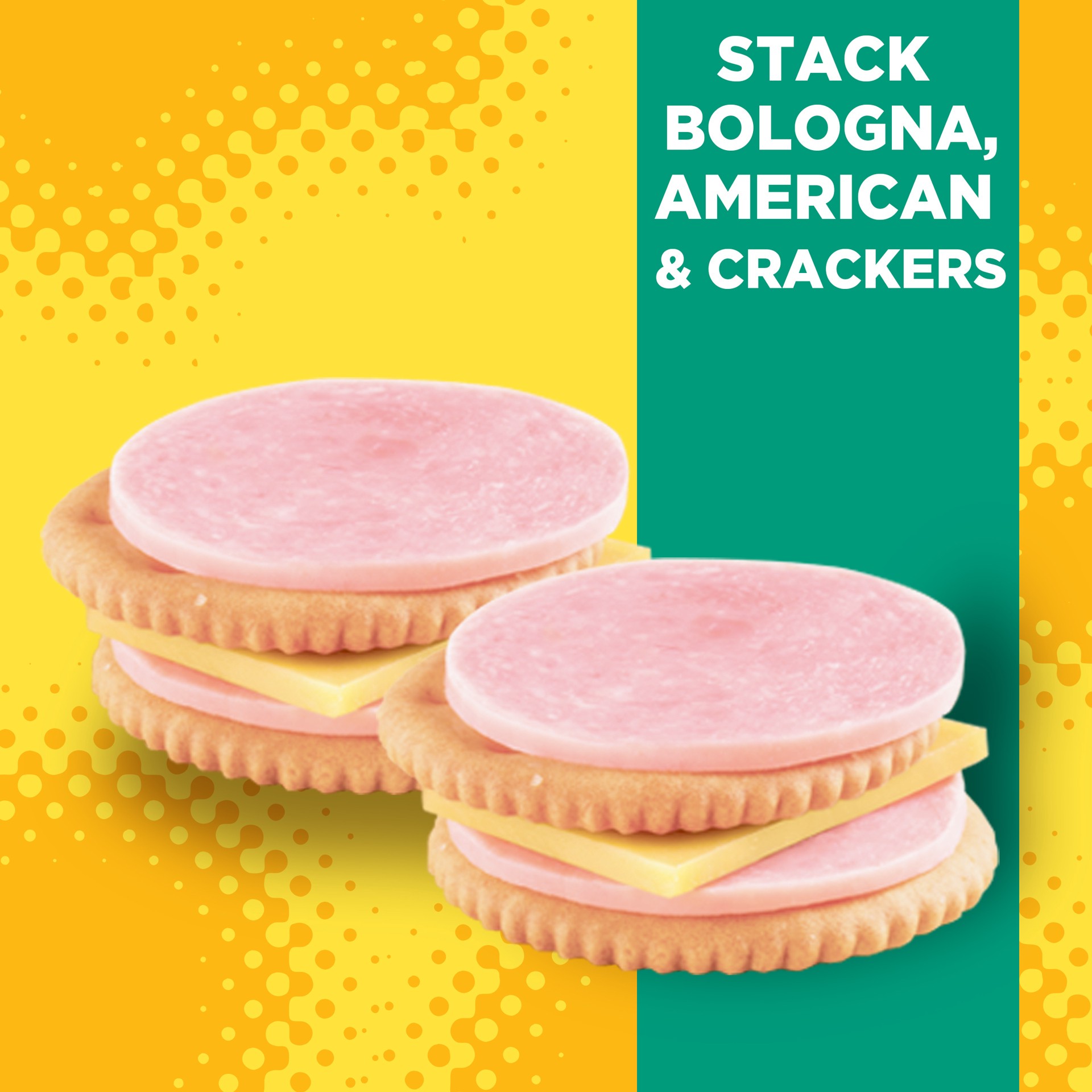 slide 6 of 13, Lunchables Light Bologna & American Cracker Stackers with Chocolate Chip Cookies Tray, 3.1 oz
