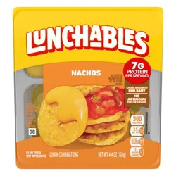 Oscar Mayer Lunchables Nachos With Cheese Dip And Salsa, 4.4 Oz Pack