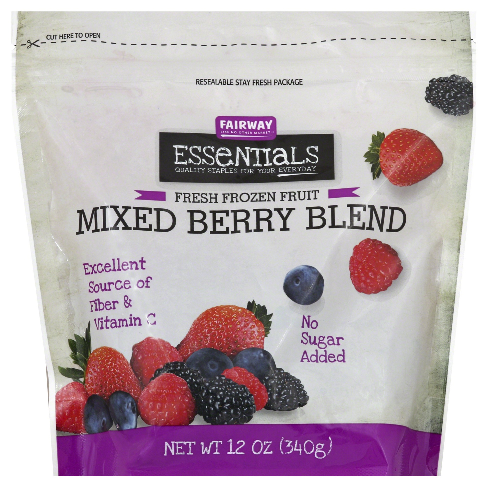 slide 1 of 1, Fairway Essentials Frozen Mixed Berry, 12 oz