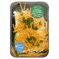 slide 1 of 1, Fresh Cut Jalapenos Stuffed With Cream Cheese - 10 Oz, 