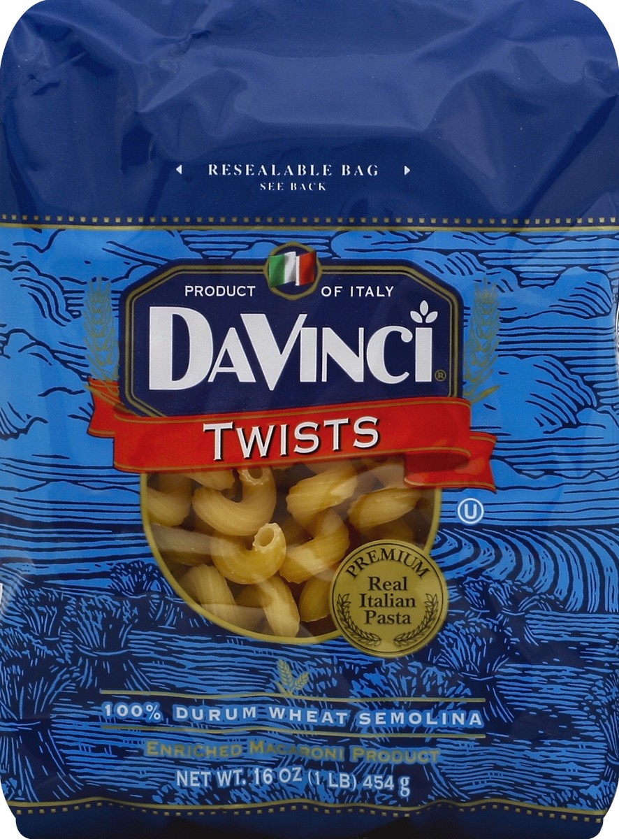 slide 5 of 5, Davinci Fusilli Pasta Twists, 16 oz