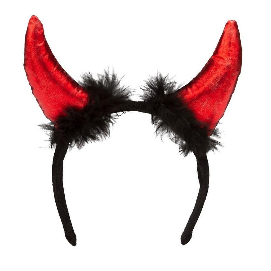slide 1 of 1, Party City Devil Ears Headband, 1 ct