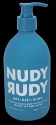 Nudy Rudy Sea Salt Suds Plant Oil Liquid Hand Soap