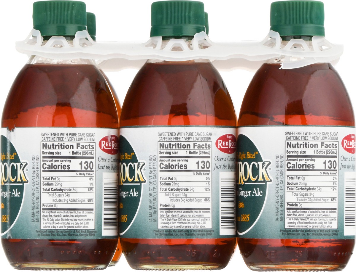 slide 5 of 9, Red Rock Golden Ginger Ale 6 Bottles, 6 ct