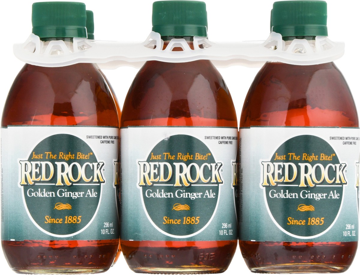 slide 1 of 9, Red Rock Golden Ginger Ale 6 Bottles - 6 ct, 6 ct
