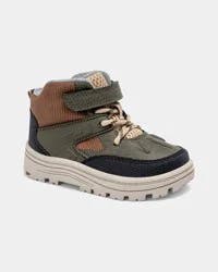 Carter's Toddler Boy Ankle Boots - Olive - Size 5