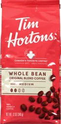 Tim Hortons Original Blend Medium Roast Whole Bean Coffee - 12 oz