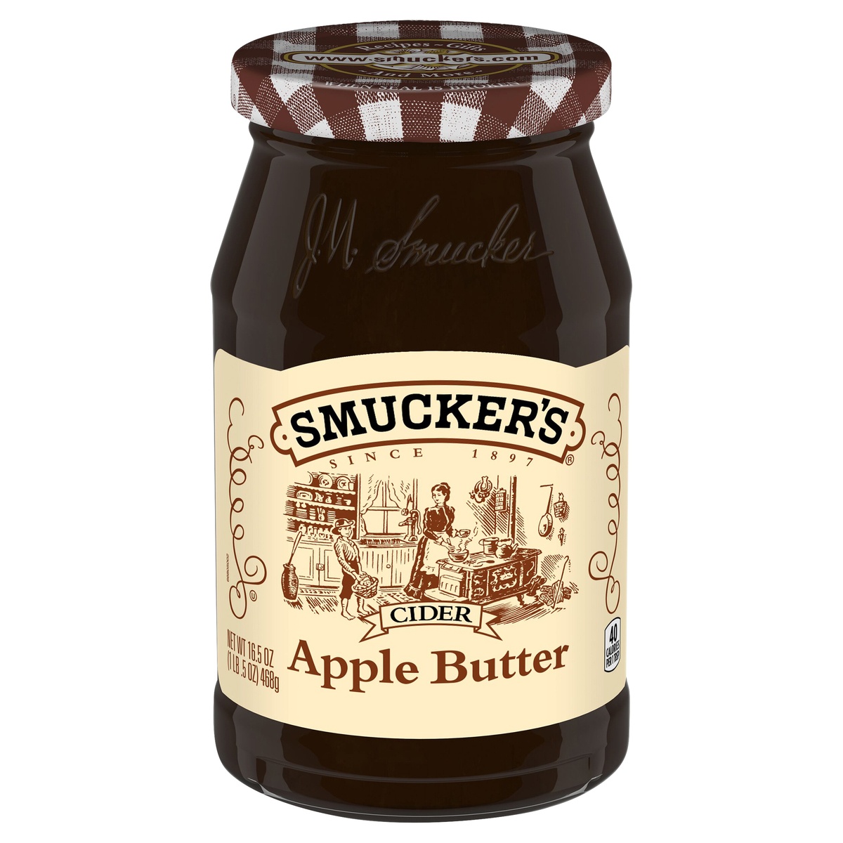 slide 1 of 1, Smucker's Apple Butter Cider Jar, 16 oz