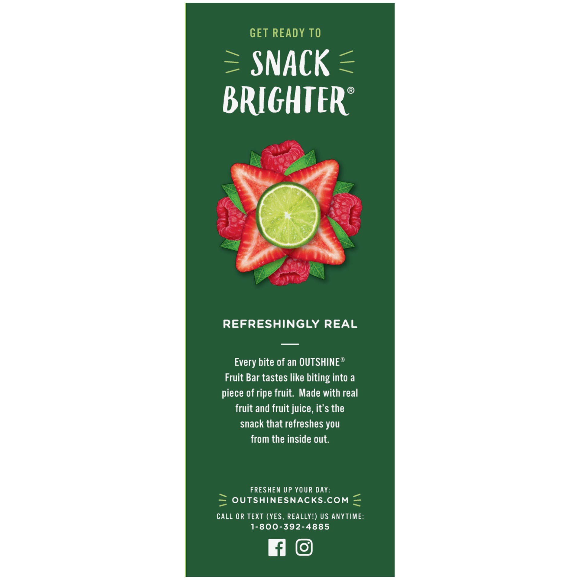 slide 4 of 6, Outshine Fruit Ice Bars Variety 12 Pack Strawberry/Lime/Raspberry, 12 ct