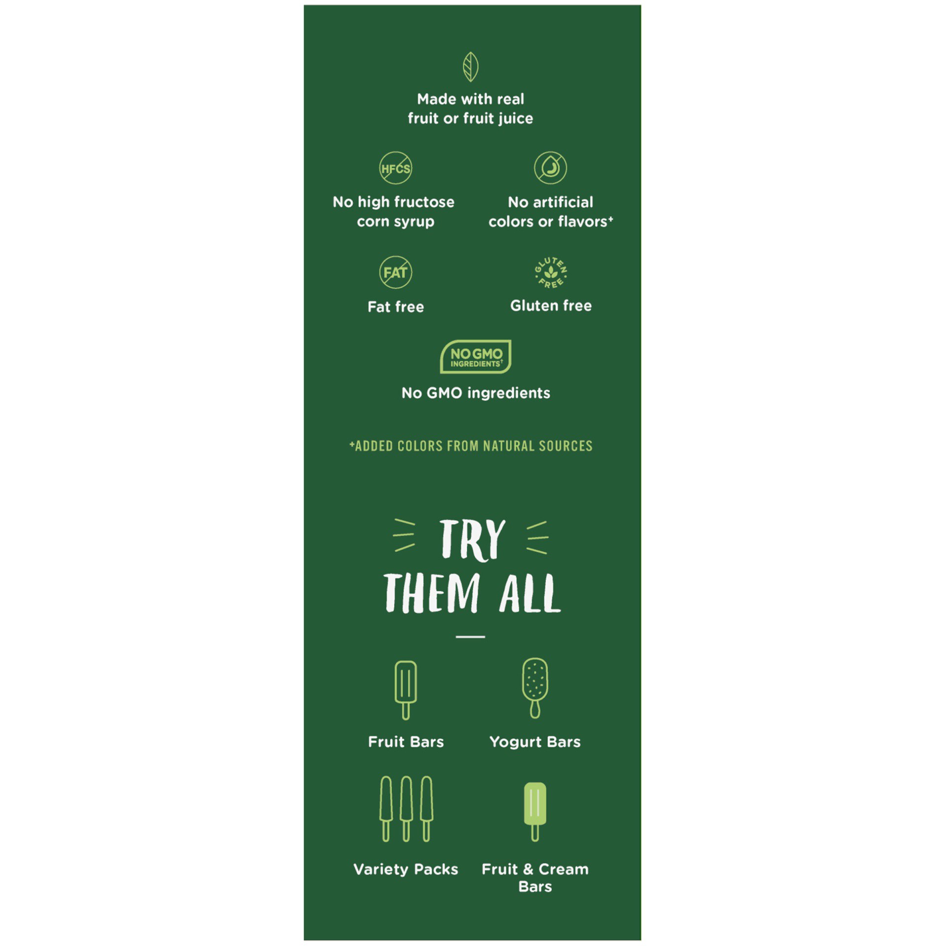 slide 2 of 6, Outshine Fruit Ice Bars Variety 12 Pack Strawberry/Lime/Raspberry, 12 ct