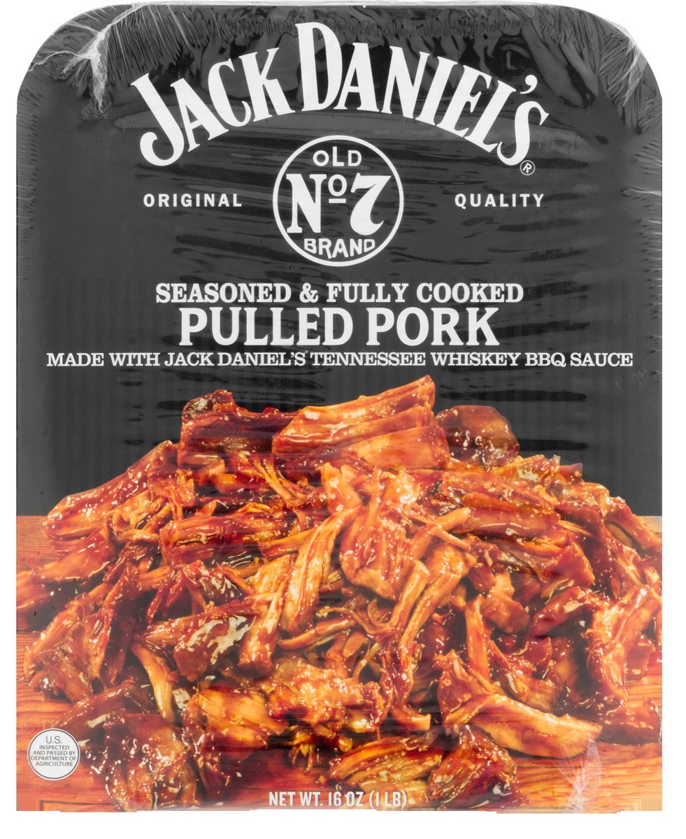 slide 1 of 9, Jack Daniel's Jack Daniels Pulled Pork, 16 oz