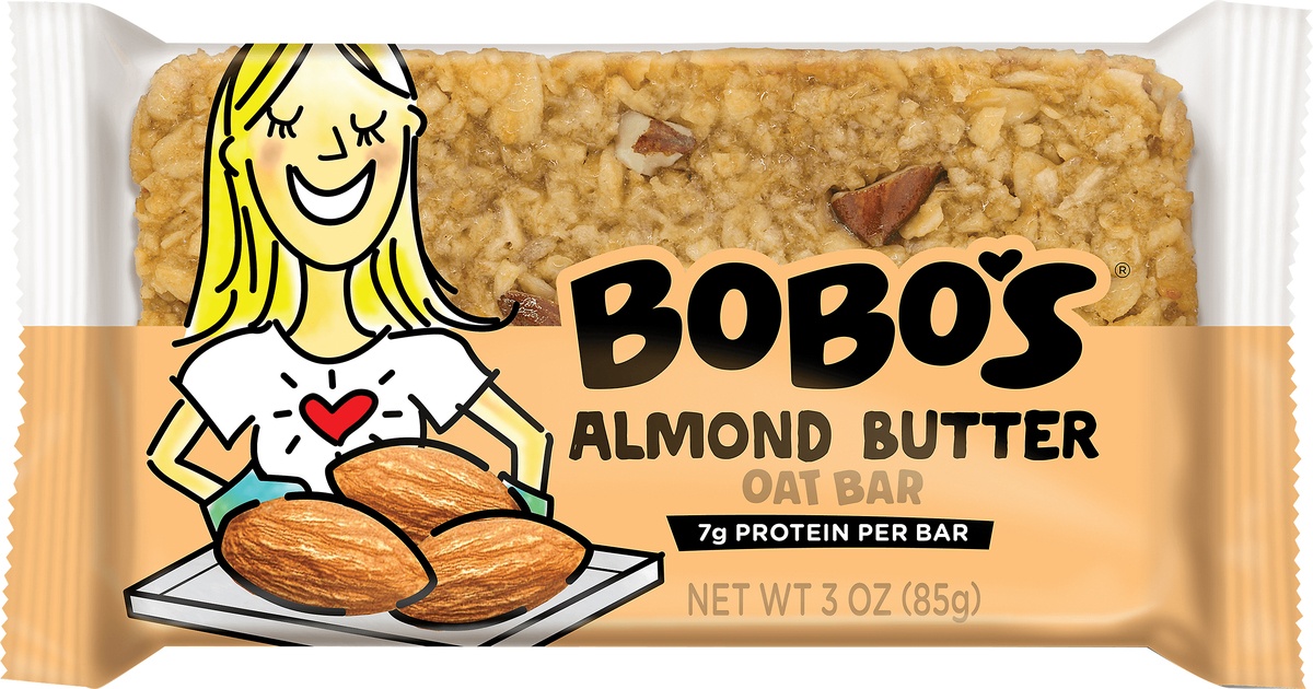 slide 4 of 4, Bobo's Almond Oat Bar, 3 oz