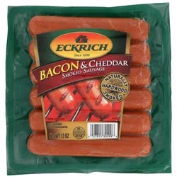 Eckrich Bacon & Cheddar Smoked Sausage Links, 13 oz