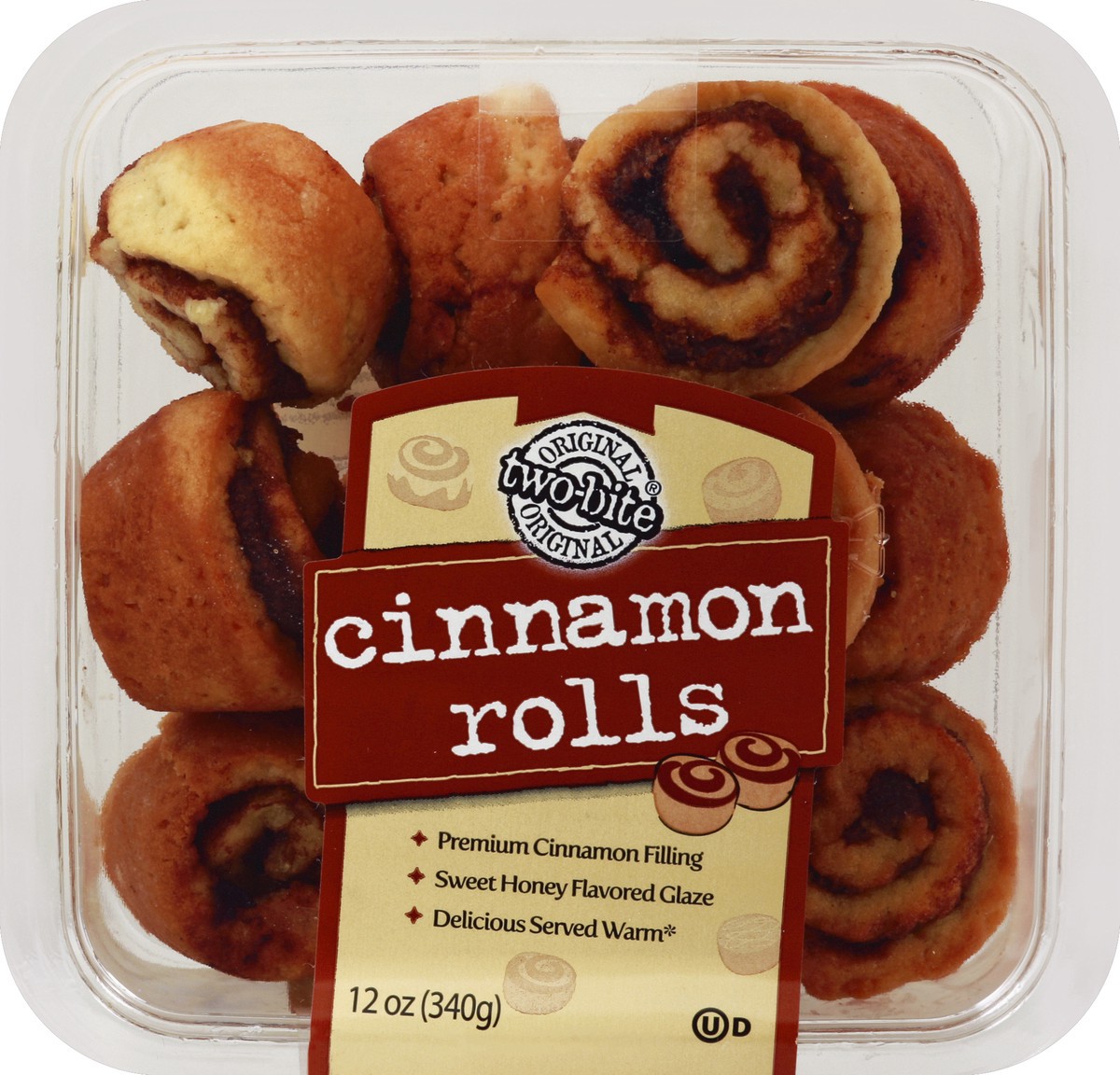 slide 8 of 8, two-bite Rolls 12 oz, 12 oz