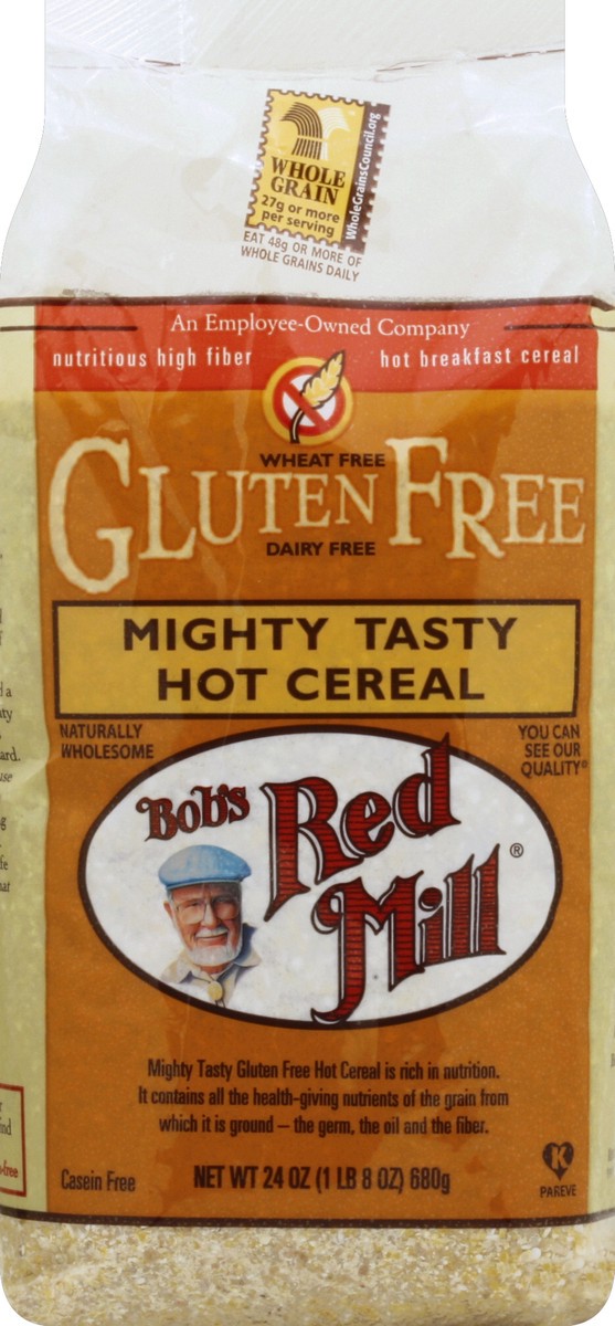 slide 5 of 5, Bob's Red Mill Cereal Gluten Free Mty Tasty Ho, 24 oz