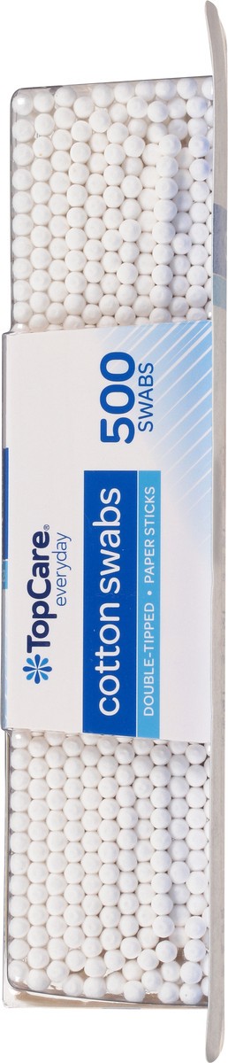 slide 6 of 9, TopCare Everyday Paper Sticks Double-Tipped Cotton Swabs 375 ea, 375 ct