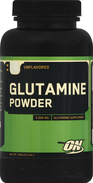 slide 1 of 1, ON Glutamine 5.3 oz, 5.3 oz