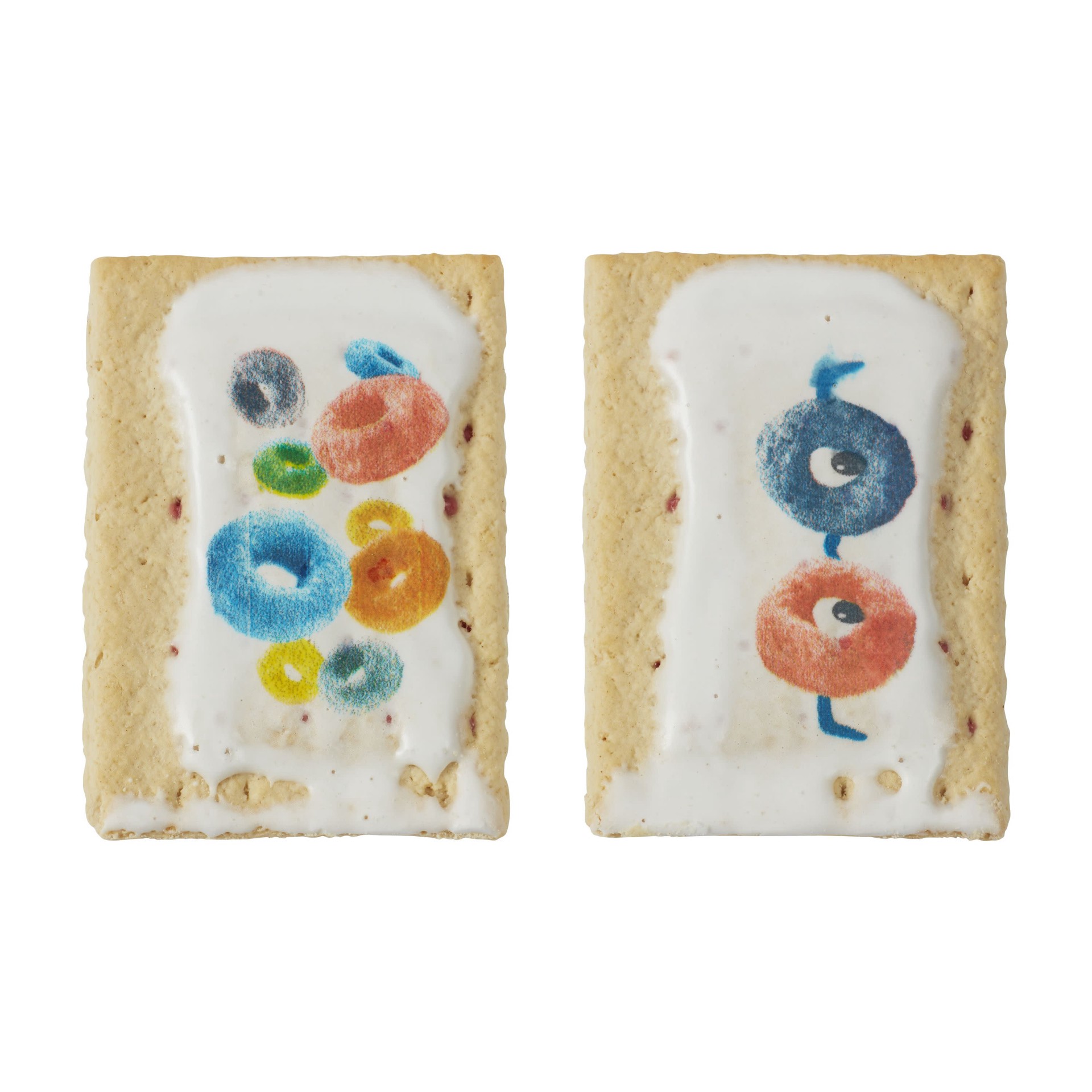 slide 4 of 5, Pop-Tarts Toaster Pastries, Frosted Froot Loops, 13.5 oz, 4 Count, 13.5 oz