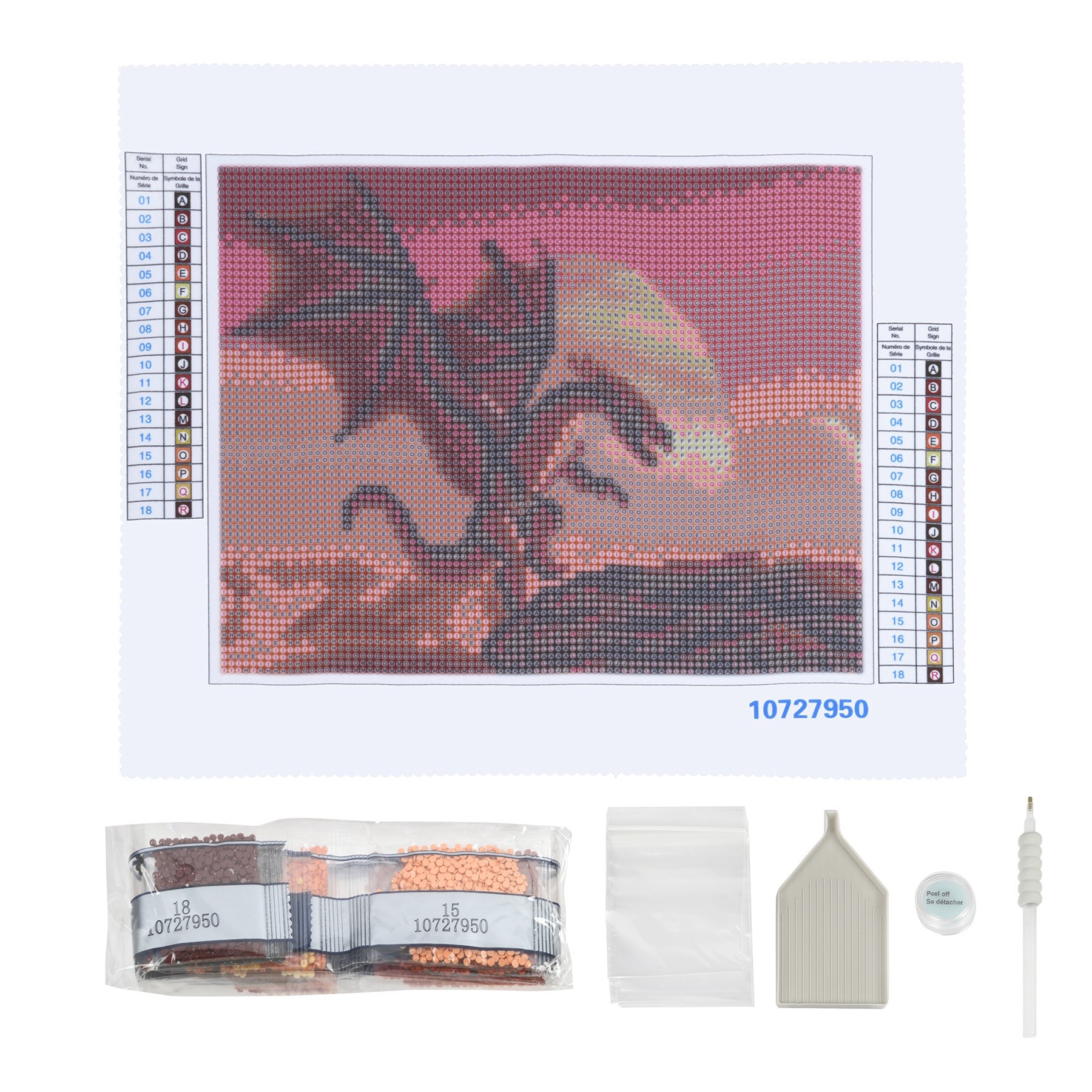 slide 5 of 6, Dragon Diamond Art Kit By Make Market, 8 in x 10 in