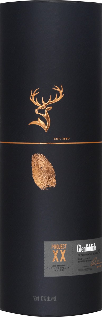 slide 7 of 8, Glenfiddich Scotch Whisky, Single Malt, Project XX, 750 ml