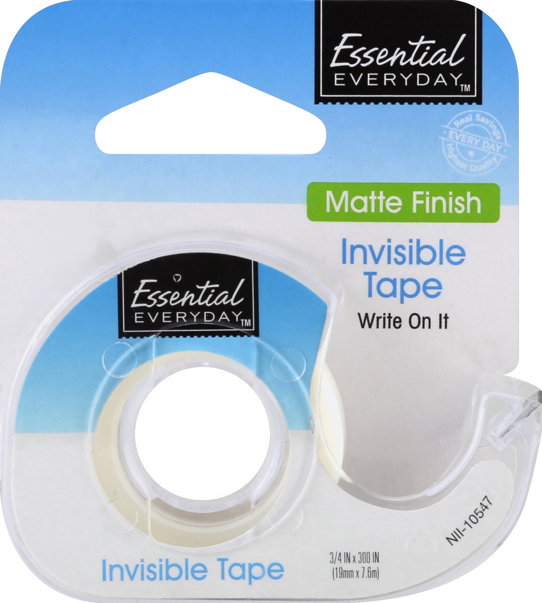 slide 6 of 7, Essential Everyday Tape Invsbl.75X300, 1 ct