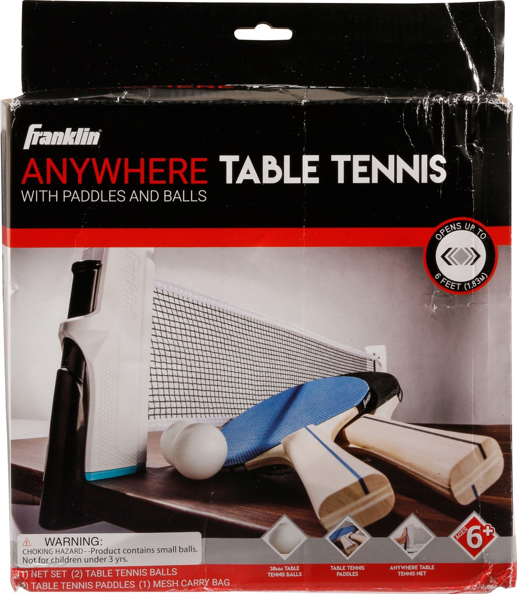 slide 1 of 11, Franklin Anywhere Table Tennis 1 ea, 1 ct