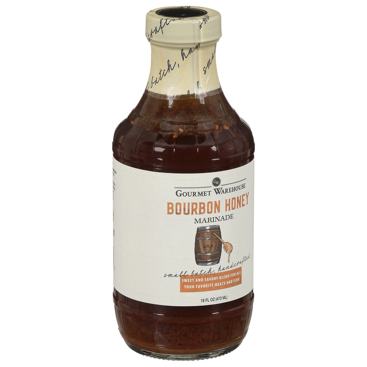 slide 8 of 9, Gourmet Warehouse Bourbon Honey Marinade 16 fl oz, 16 oz