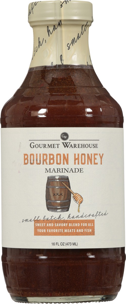 slide 6 of 9, Gourmet Warehouse Bourbon Honey Marinade 16 fl oz, 16 oz