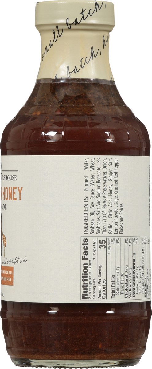 slide 7 of 9, Gourmet Warehouse Bourbon Honey Marinade 16 fl oz, 16 oz