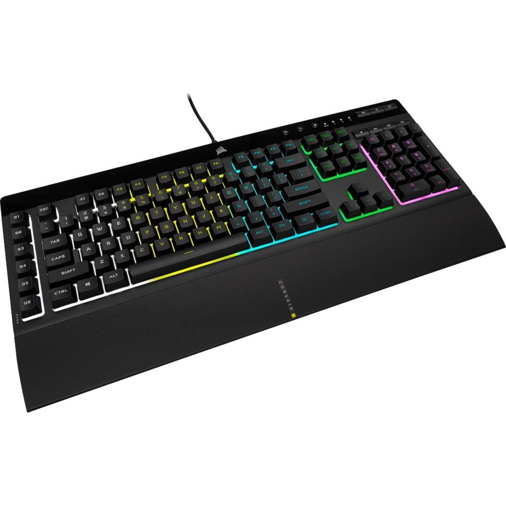 slide 3 of 3, Corsair K55 RGB Pro Gaming Keyboard for PC, 1 ct