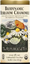 The Republic of Tea Bio Heir Chamomile - 36 ct