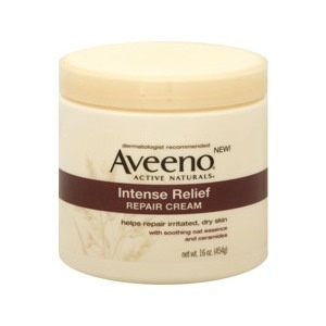 slide 1 of 1, Aveeno Intense Relief Repair Cream, 16 oz