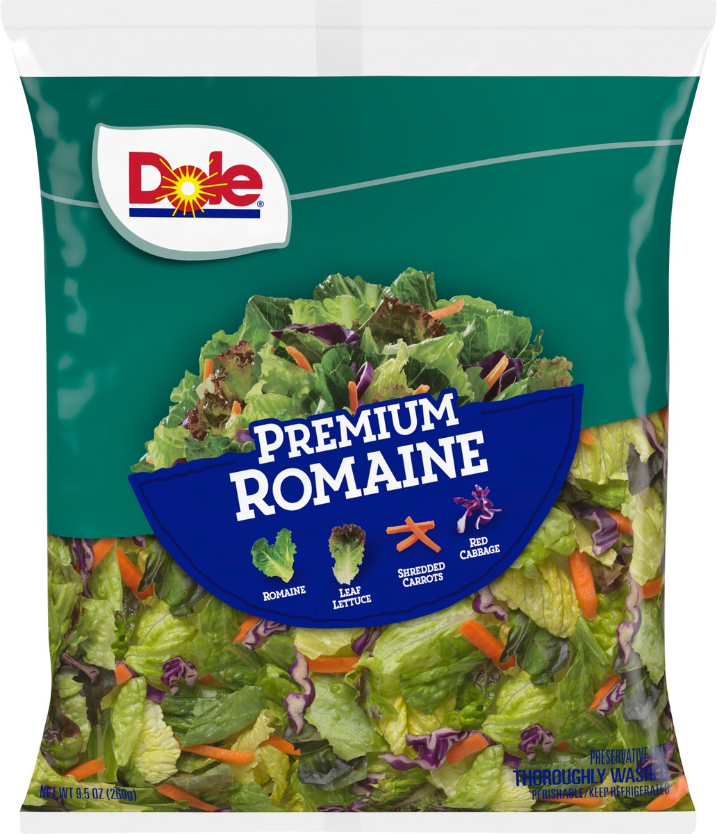 slide 3 of 3, Dole Premium Romaine 9.5 oz, 9.5 oz