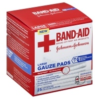 Large Gauze Pads, 4 x 4, 25 count