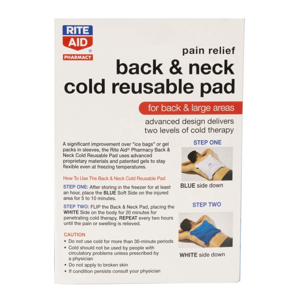 slide 3 of 5, Rite Aid Ra Comp Cold Back/Neck, 1 ct