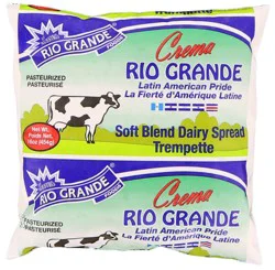 Rio Grande Crema Pasteurized Soft Blend Dairy Spread Trempette