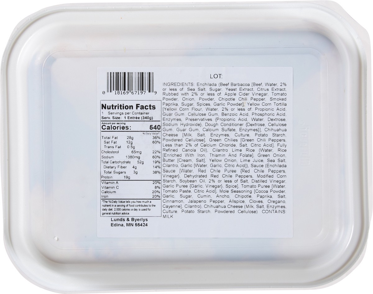 slide 4 of 13, Lunds & Byerlys Beef Enchiladas 12.0 oz, 12 oz