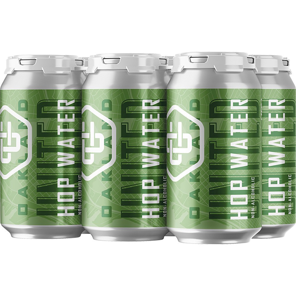 slide 1 of 1, Oakland United N/a Hop Water, 6 ct; 12 oz