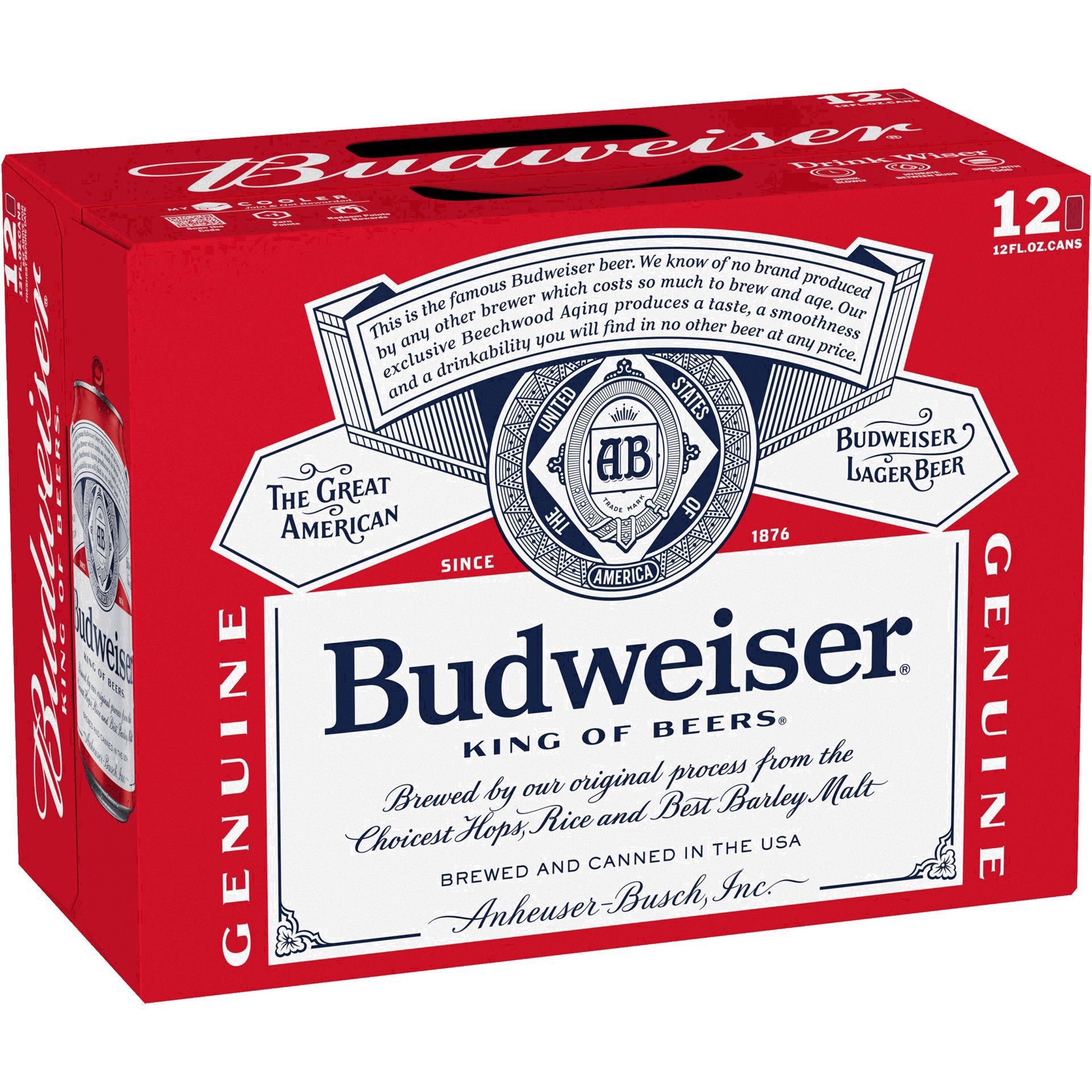 slide 76 of 133, Budweiser Beer, 12 ct; 12 oz