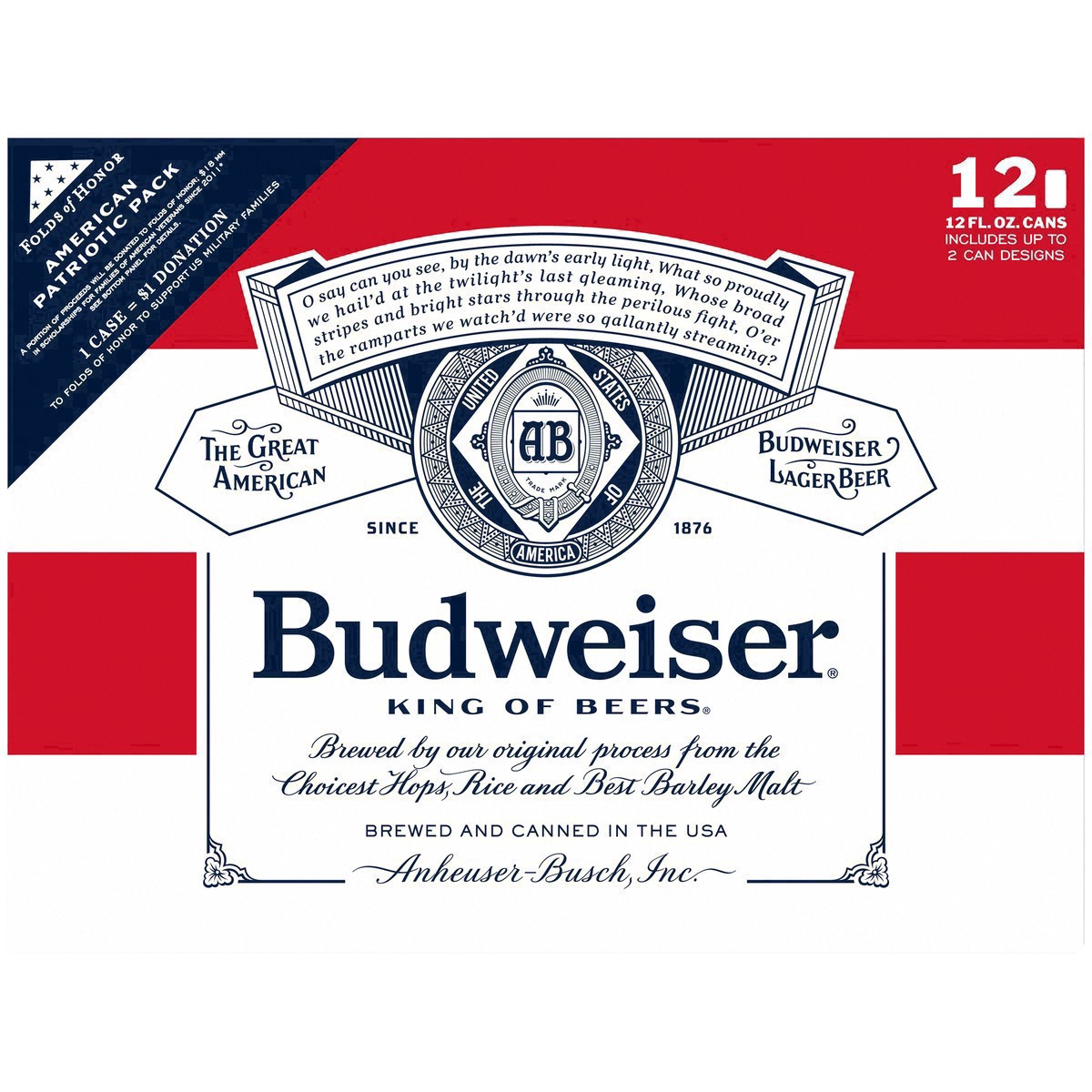 slide 105 of 133, Budweiser Beer, 12 ct; 12 oz