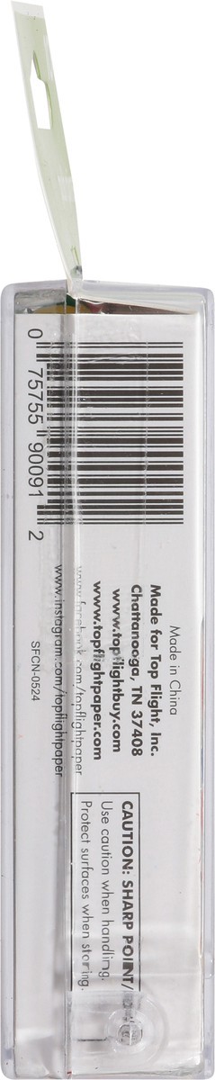 slide 10 of 12, Top Flight Opaque Push Pins Assorted Colors - Each, 1 ct