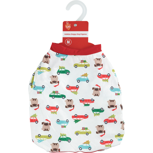 slide 1 of 1, Xmas Pajmas Dgie And Car, 1 ct