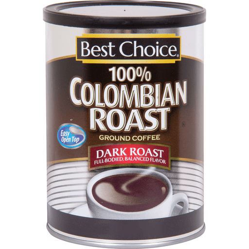 slide 1 of 1, Best Choice 100% Colombian Roast Ground Coffee, 11.5 oz