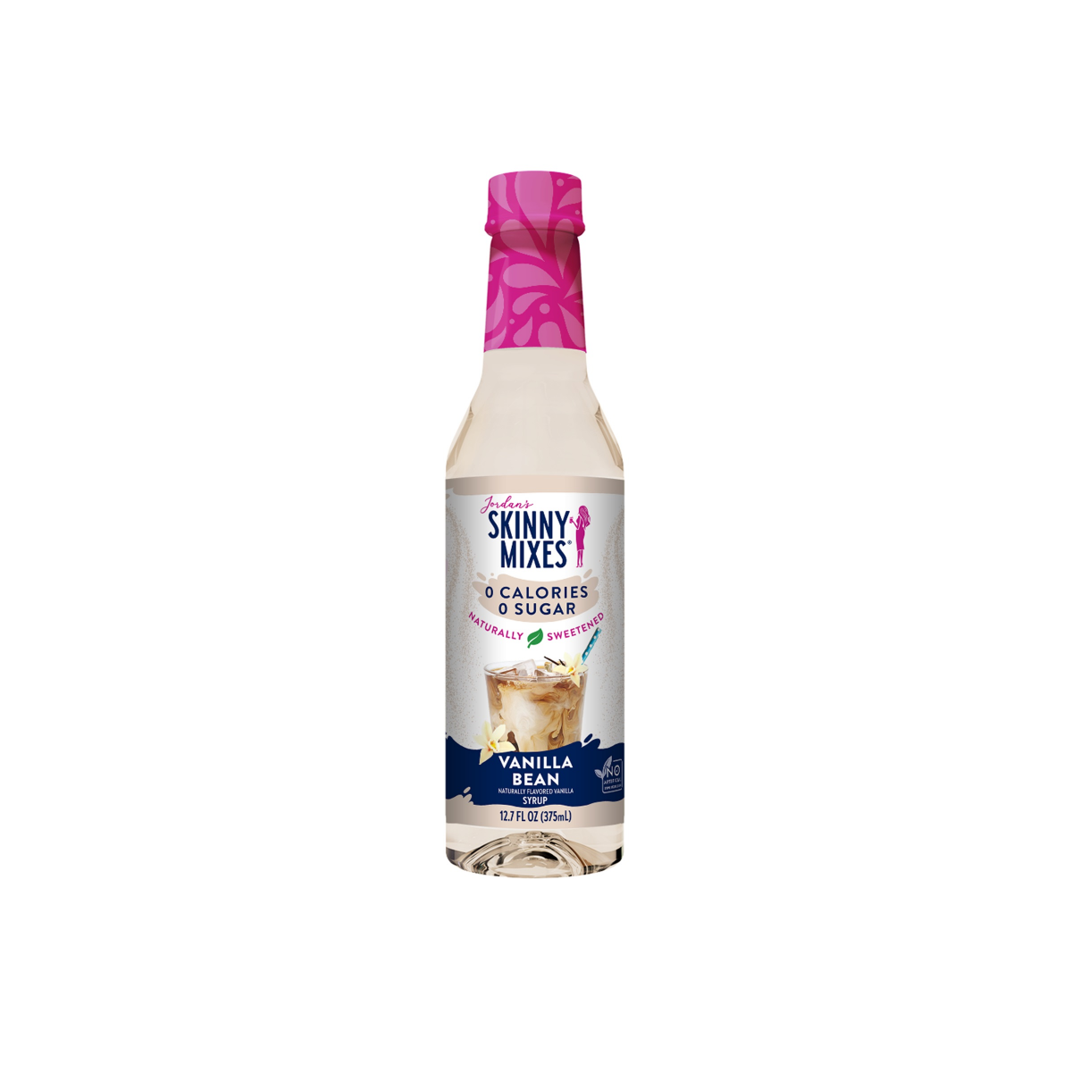 slide 1 of 9, Jordan's Skinny Syrup French Vanilla, 12.7 fl oz, 12.7 fl oz
