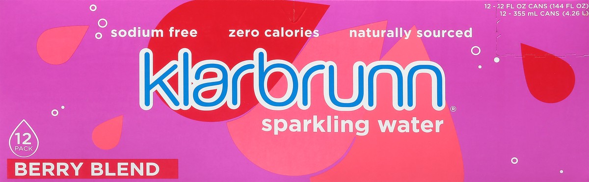 slide 8 of 13, Klarbrunn Berry Blend Sparkling Water - 12 fl oz, 12 fl oz