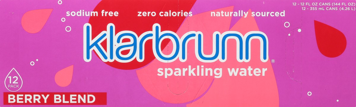 slide 7 of 13, Klarbrunn Berry Blend Sparkling Water - 12 fl oz, 12 fl oz
