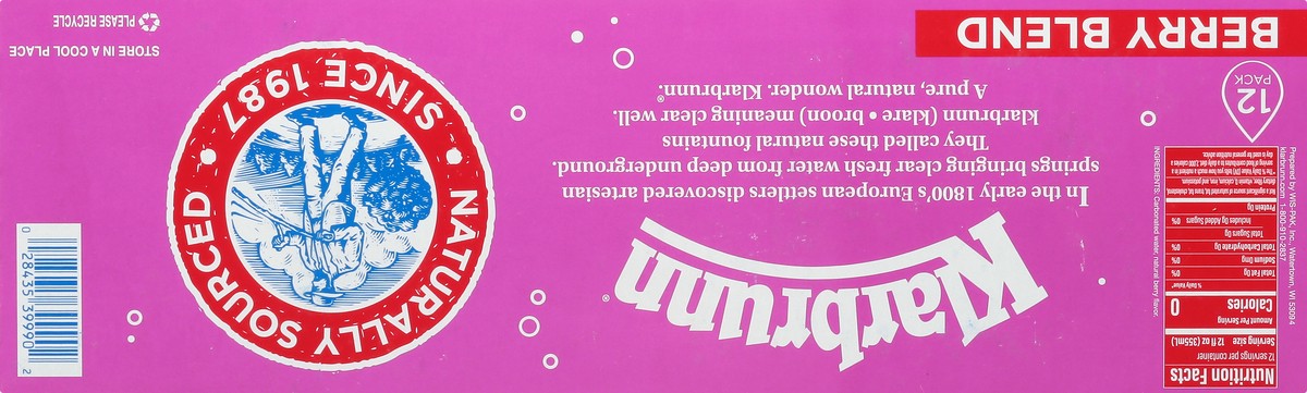 slide 2 of 13, Klarbrunn Berry Blend Sparkling Water - 12 fl oz, 12 fl oz