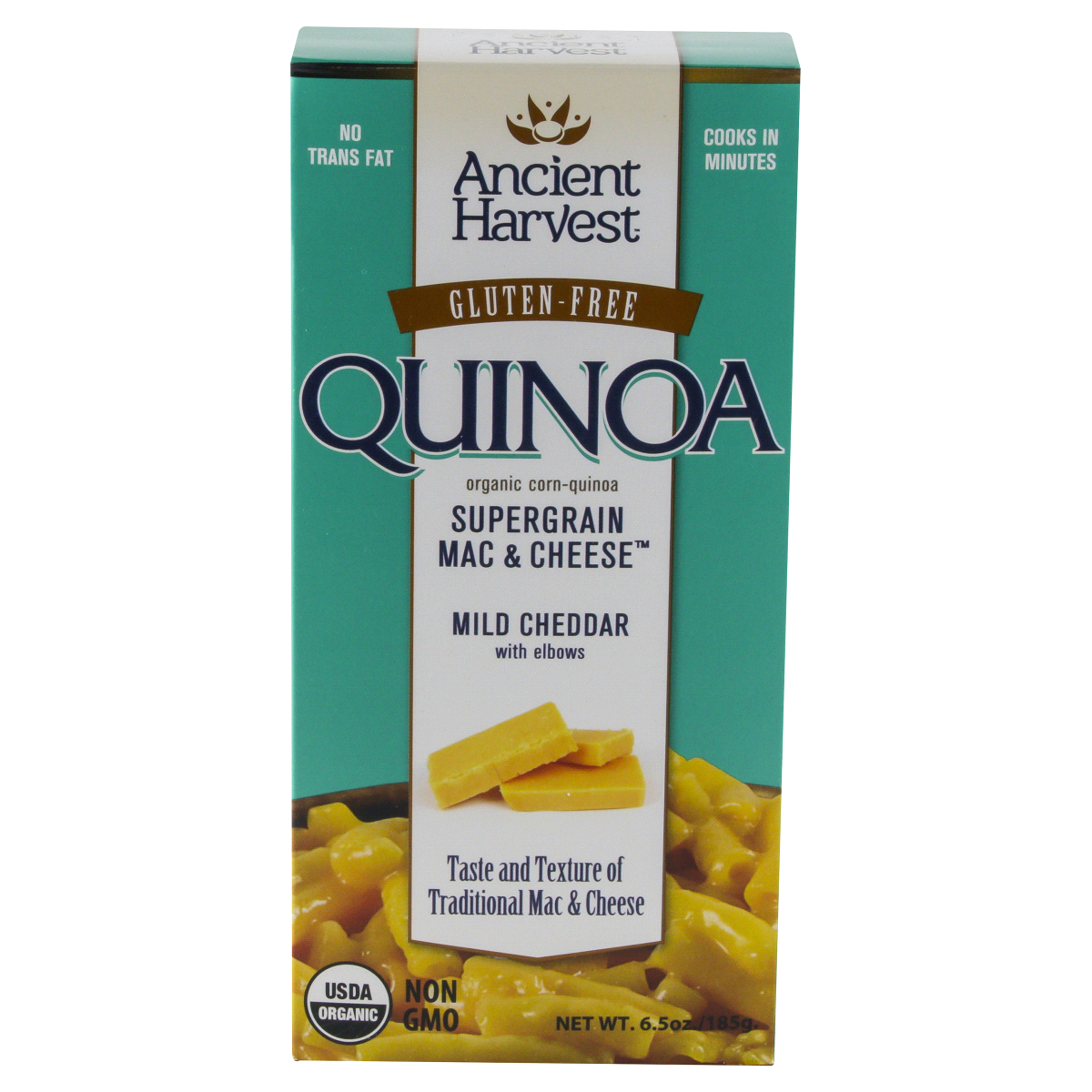 slide 1 of 1, Ancient Harvest Quinoa Gluten Free Supergrain Mac & Cheese, 6 oz